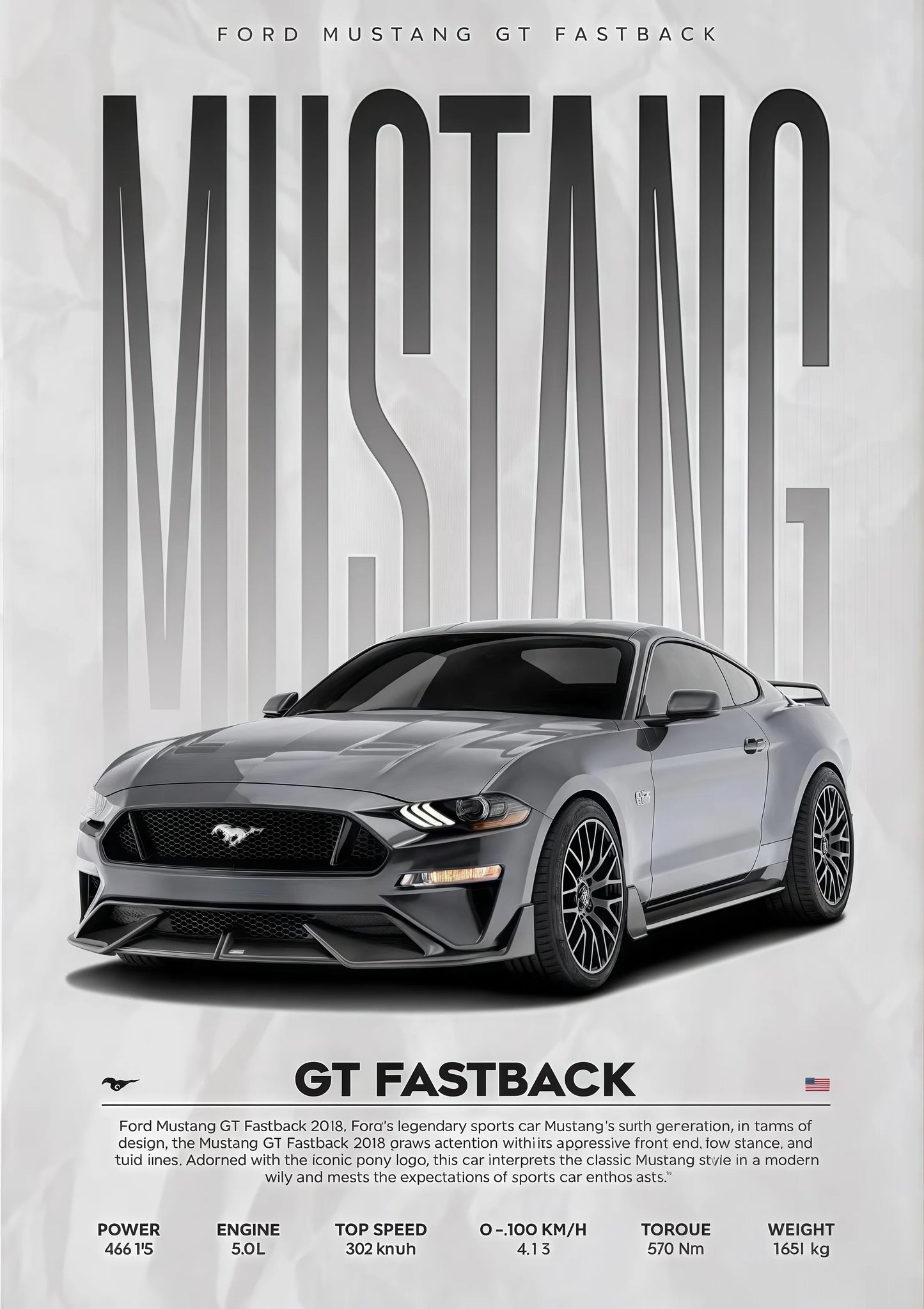 FORD Mustang GT Fastback