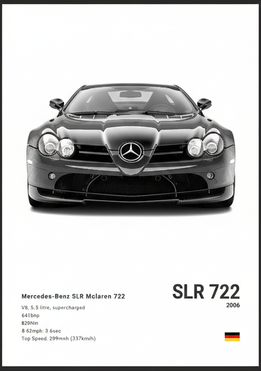 MERCEDES-BENZ SLR MCLAREN 722