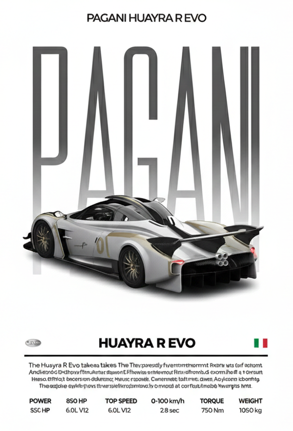 PAGANI R EVO