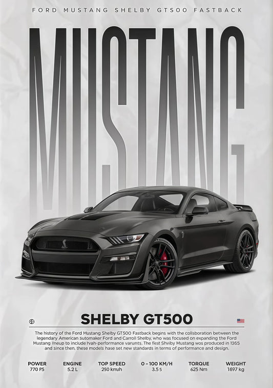 FORD Mustang Shelby GT500 Fastback