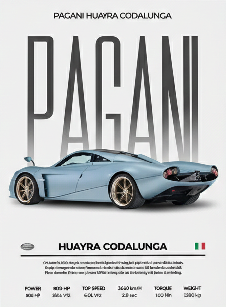 PAGANI CODALUNGA
