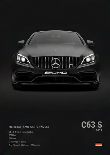 MERCEDES AMG C63 S W205