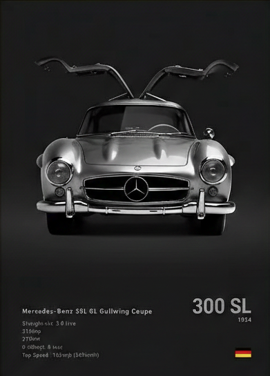 MERCEDES-BENZ 300 SL Gullwing Coupe
