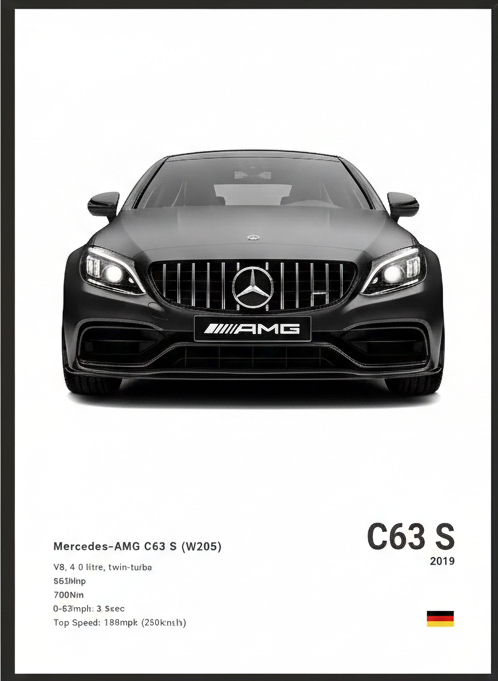 MERCEDES AMG C63 S W205