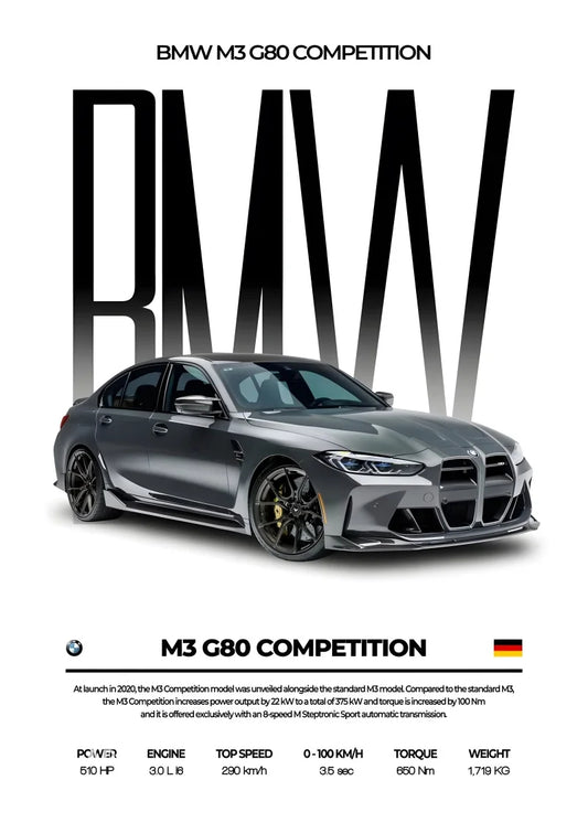 BMW M3 G80 COMPETITION